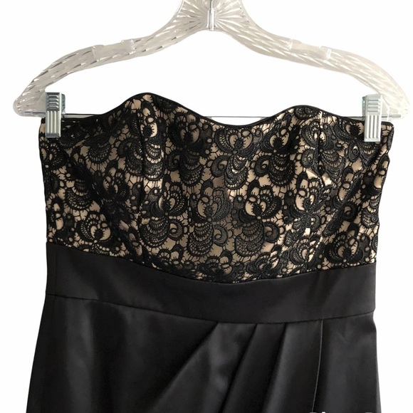 White House Black Market strapless lace dress - Picture 2 of 6